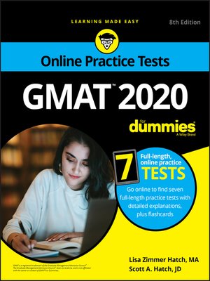 cover image of GMAT For Dummies 2020